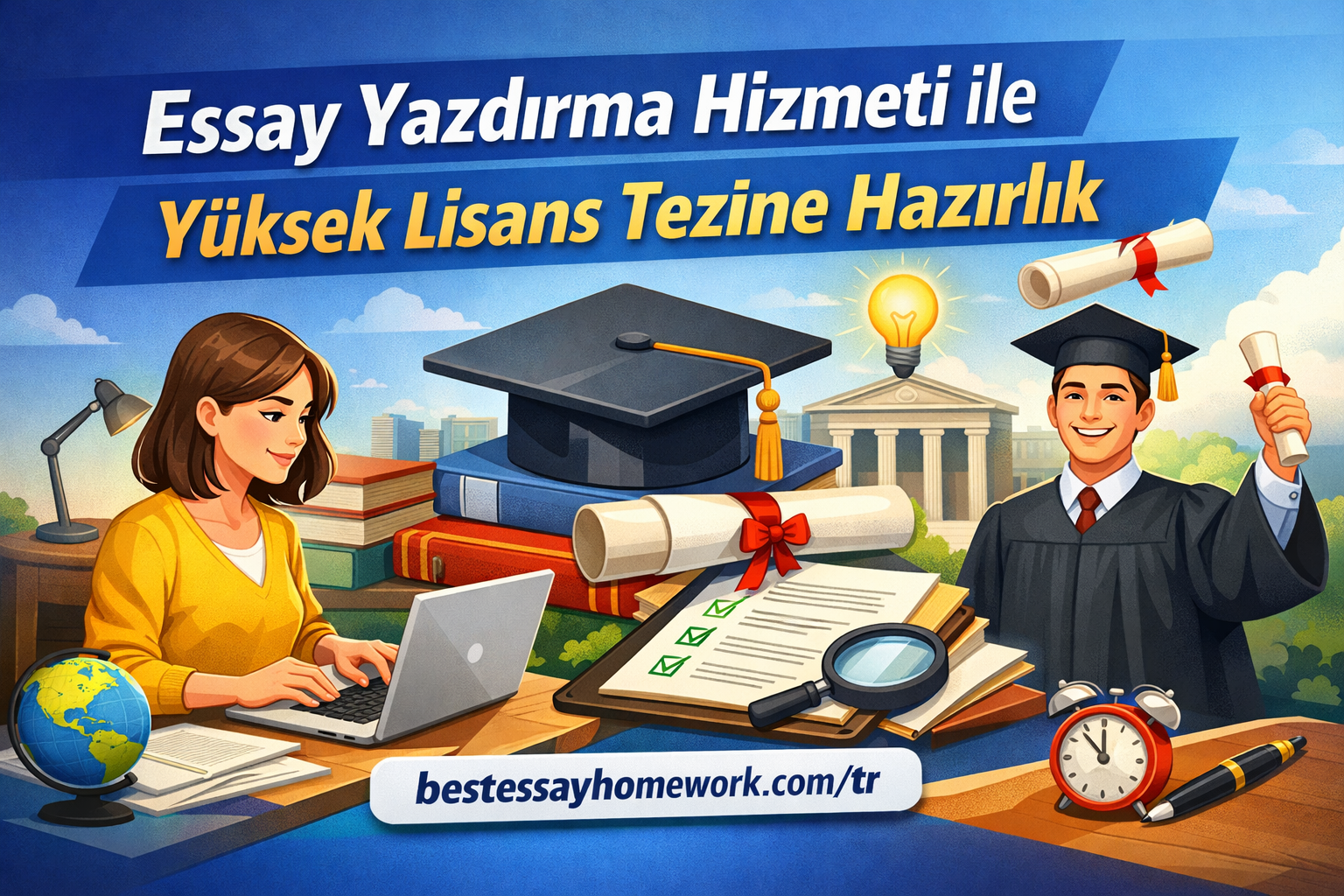 Read more about the article Essay Yazdırma Hizmeti ile Yüksek Lisans Tezine Hazırlık