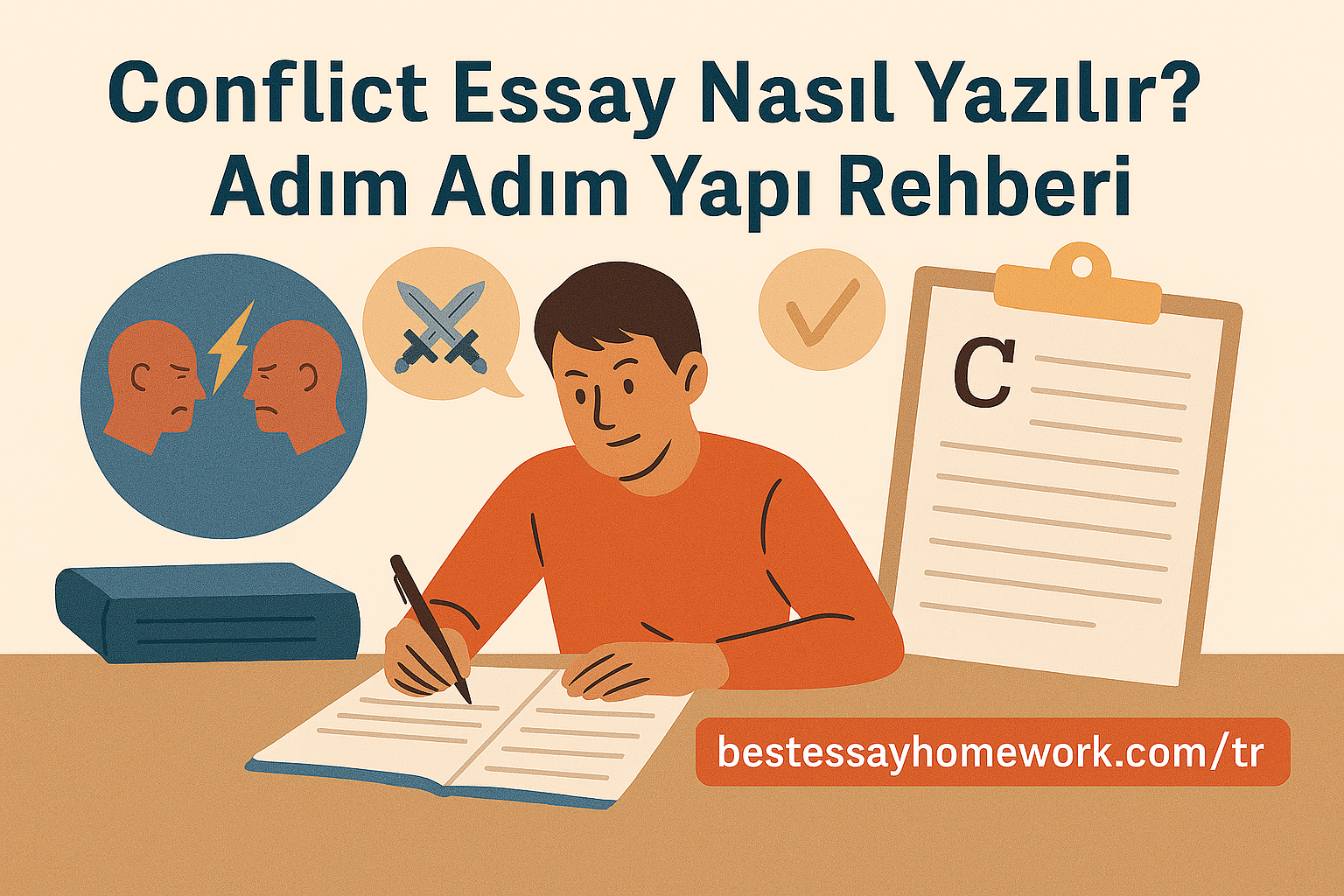 Read more about the article Conflict Essay Nasıl Yazılır? Adım Adım Yapı Rehberi