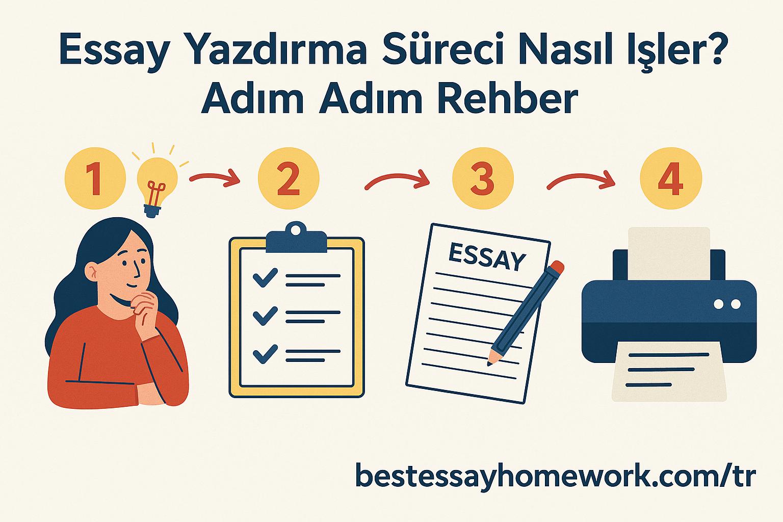 Read more about the article Essay Yazdırma Süreci Nasıl İşler? Adım Adım Rehber