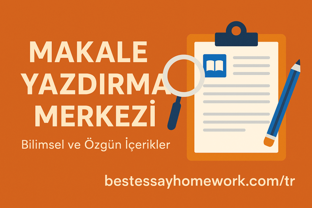 Makale Yazdırma Merkezi | En İyi Essay