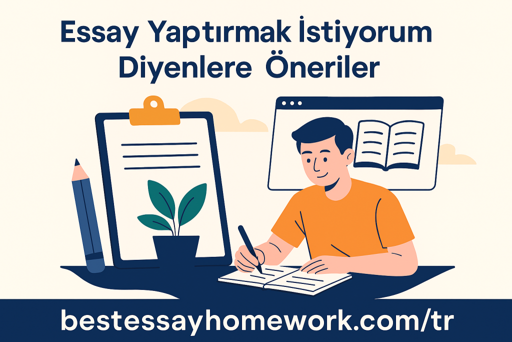 Essay Yaptırmak İstiyorum Diyenlere Öneriler | En İyi Essay