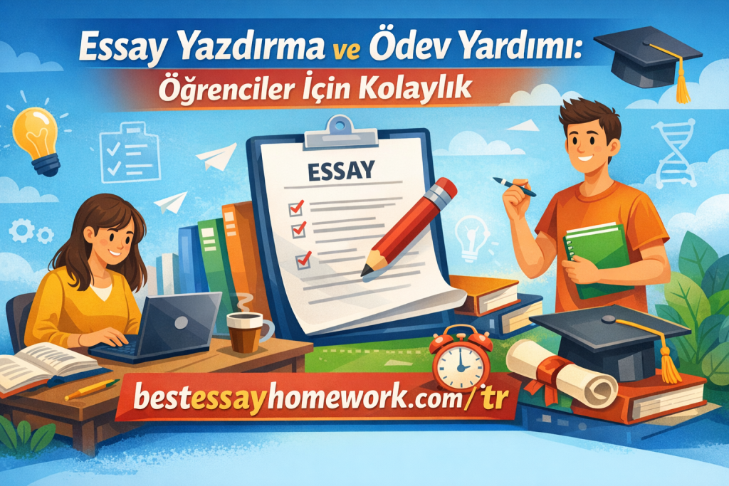 Essay Yazdırma ve Ödev Yardımı | En İyi Essay