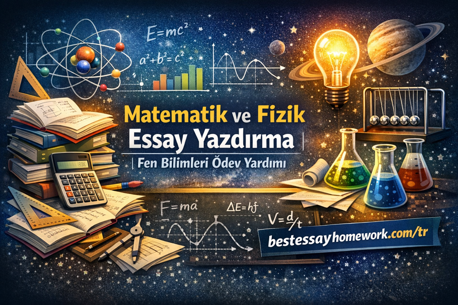 Read more about the article Matematik ve Fizik Essay Yazdırma | Fen Bilimleri Ödev Yardımı