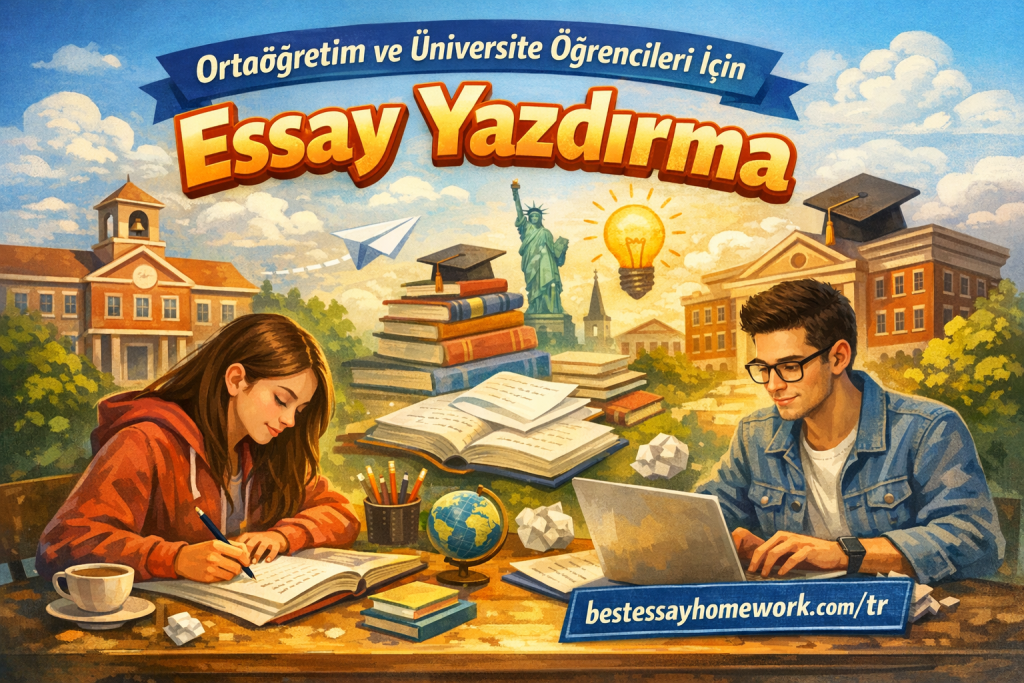 Ortaöğretim ve Üniversite Öğrencileri İçin Essay Yazdırma | En İyi Essay