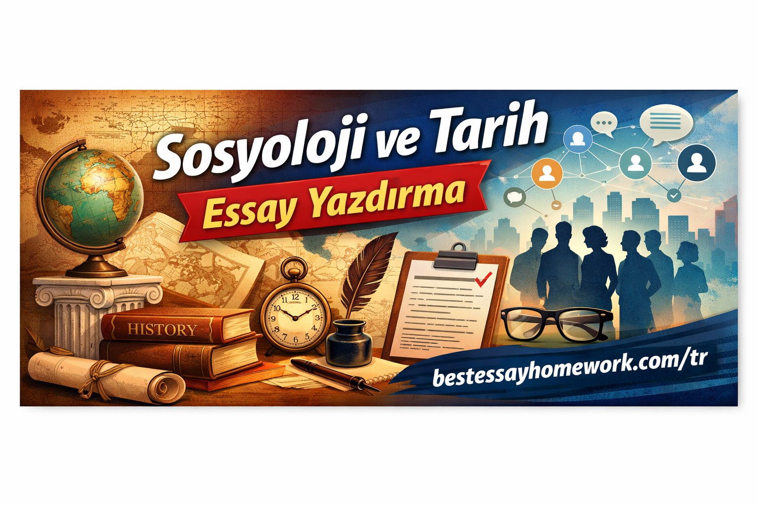 Read more about the article Sosyoloji ve Tarih Essay Yazdırma