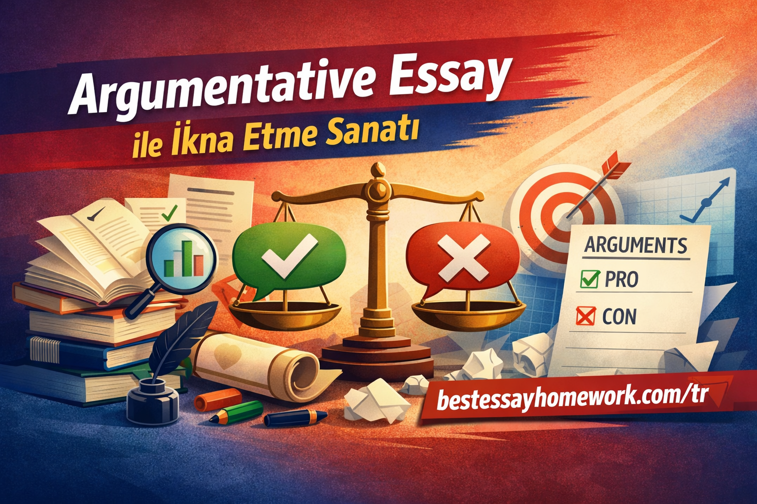 Read more about the article Argumentative Essay ile İkna Etme Sanatı