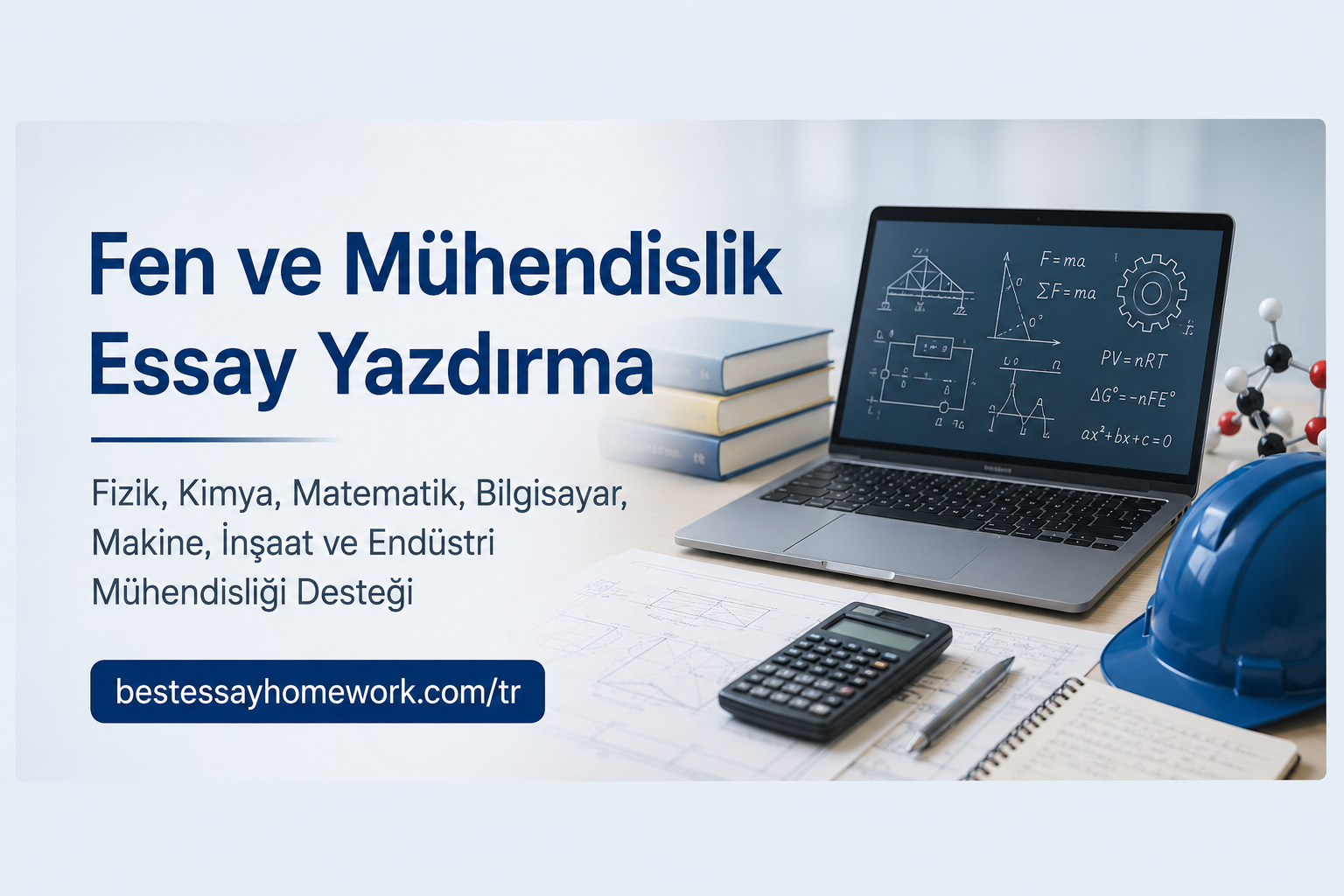Read more about the article Fen ve Mühendislik Essay Yazdırma – Fizik, Kimya, Matematik, Bilgisayar, Makine, İnşaat ve Endüstri Mühendisliği Desteği