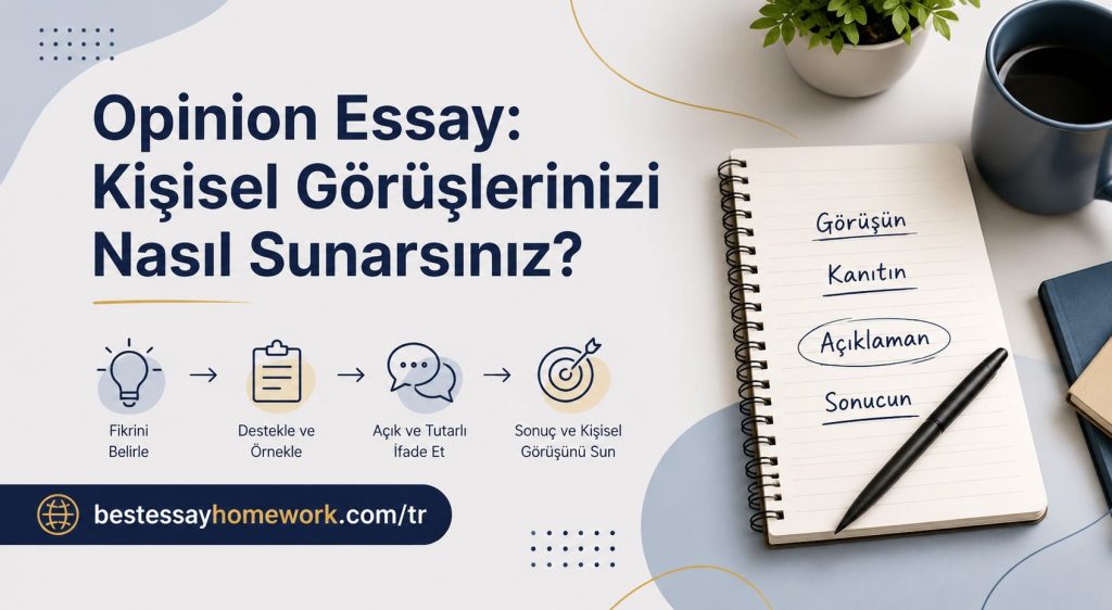 Opinion Essay Kişisel Görüşlerinizi Nasıl Sunarsınız | En İyi Essay