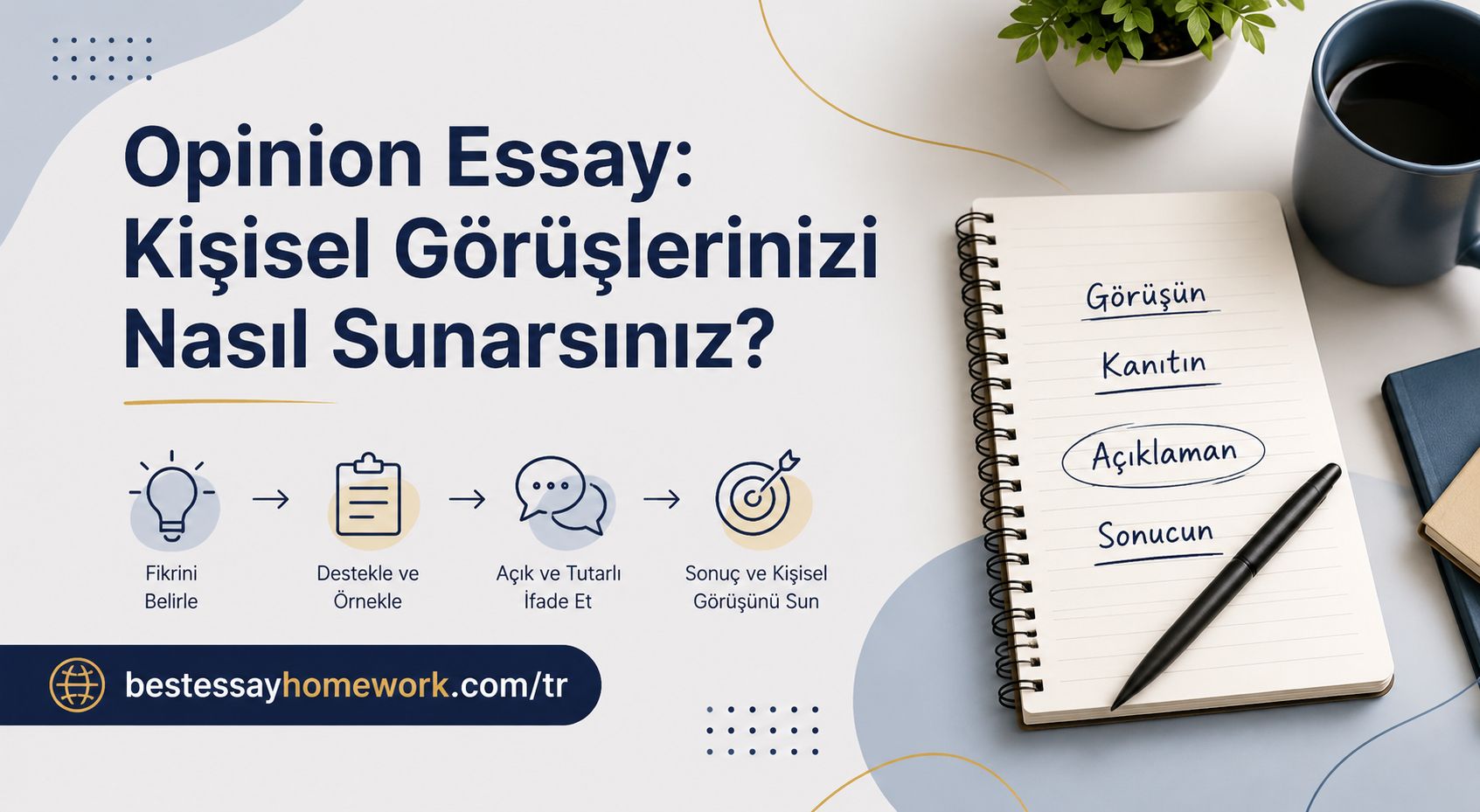 Read more about the article Opinion Essay: Kişisel Görüşlerinizi Nasıl Sunarsınız?
