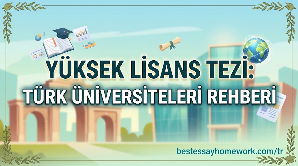 Read more about the article Yüksek Lisans Tezi: Türk Üniversiteleri Rehberi
